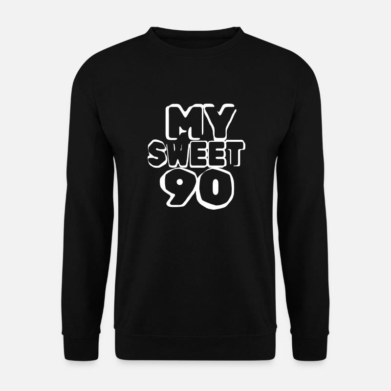 90 - Unisex Pullover - Schwarz