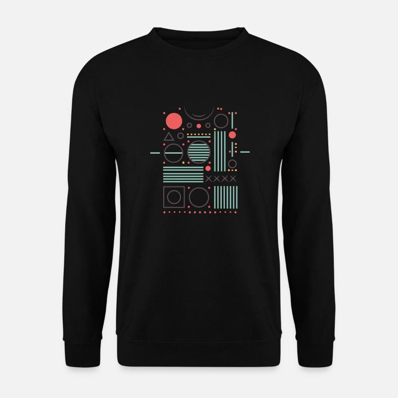 Design "Elementar" - Unisex Pullover - Schwarz