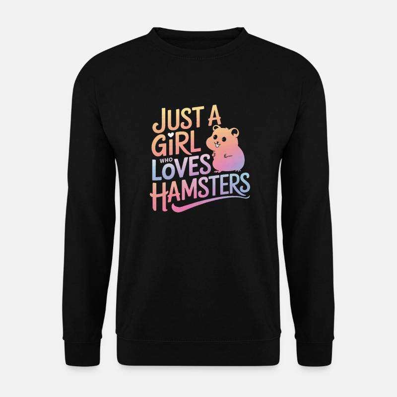 Hamster - Unisex Sweatshirt - black