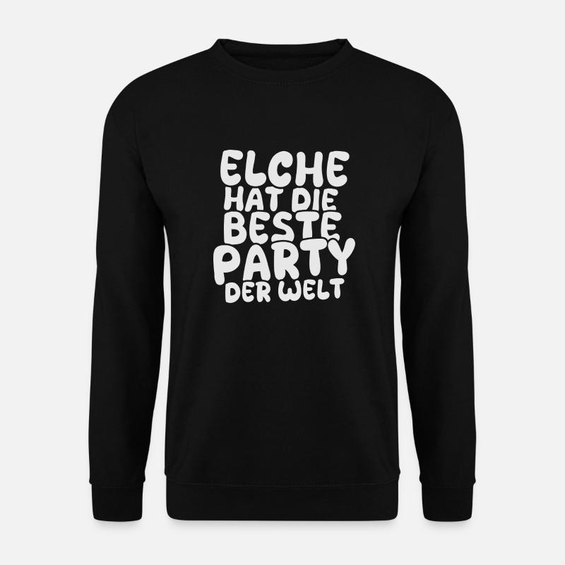 Holiday destination Elche - Unisex Sweatshirt - black