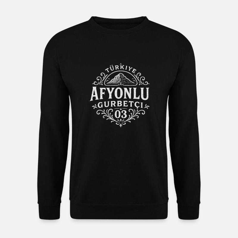 Afyon - Unisex Pullover - Schwarz
