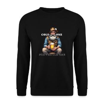 Un froid pour l’ancien – Gardener Beer Farmer - Sweat-shirt Unisexe - noir - Devant - Alina (178cm) & Michal (187cm)