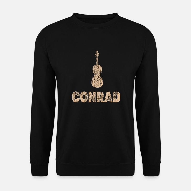 Conrad as viola - Unisex Sweatshirt - black