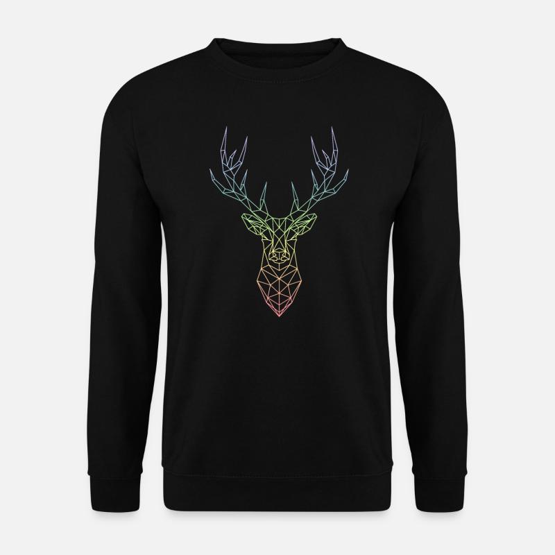 Deer - Unisex Sweatshirt - black
