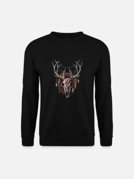 Wendigo Skull - Unisex Sweatshirt - black