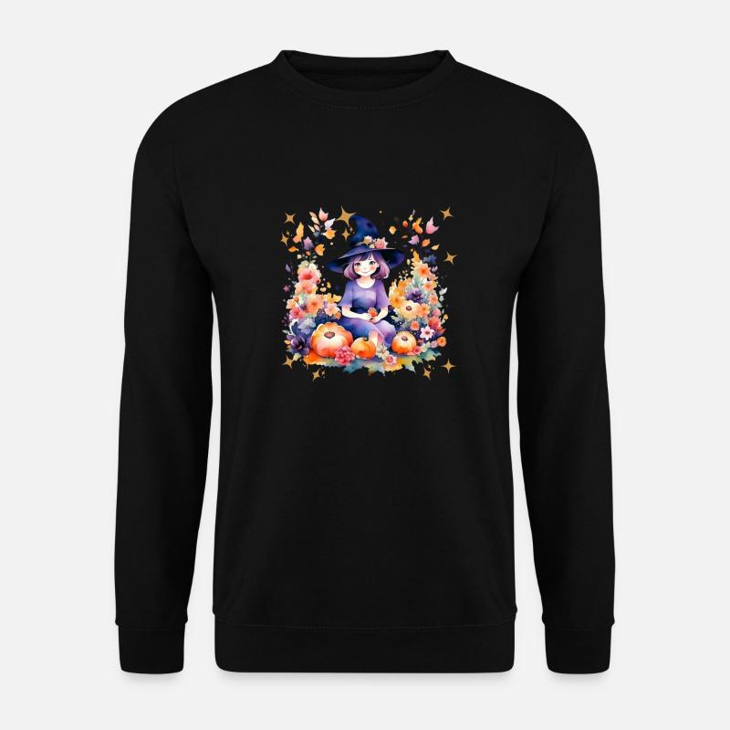 kleine Hexe - Unisex Pullover - Schwarz