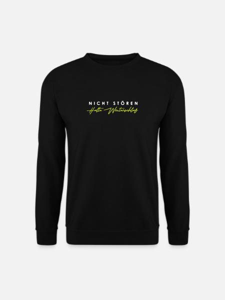 Winterschlaf - Unisex Pullover - Schwarz