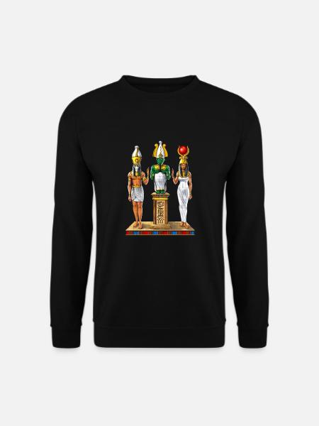 Ancient Egyptian Holy Trinity - Unisex Sweatshirt - black