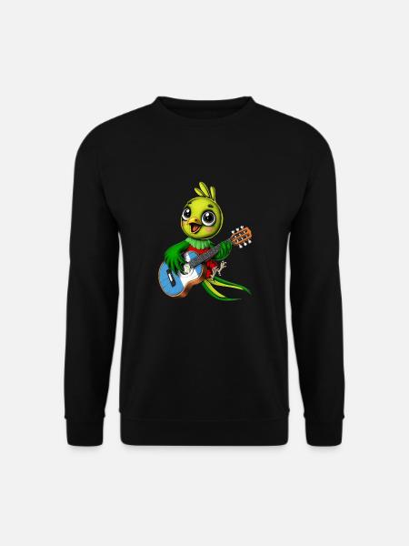 Guatemala-Quetzal-Vogel - Unisex Pullover - Schwarz