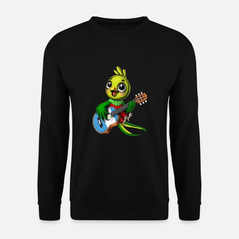 Guatemala-Quetzal-Vogel - Unisex Pullover - Schwarz