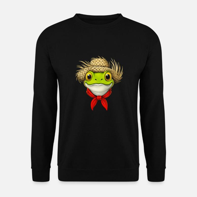 Puerto Rico Coqui Frosch - Unisex Pullover - Schwarz