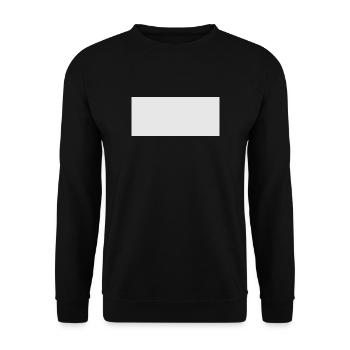White - Unisex Sweatshirt - black - Front - Alina (178cm) & Michal (187cm)