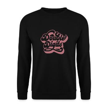 Cadeau d’anniversaire 10 ans, 10 ans, pour garçons et filles - Sweat-shirt Unisexe - noir - Devant - Alina (178cm) & Michal (187cm)