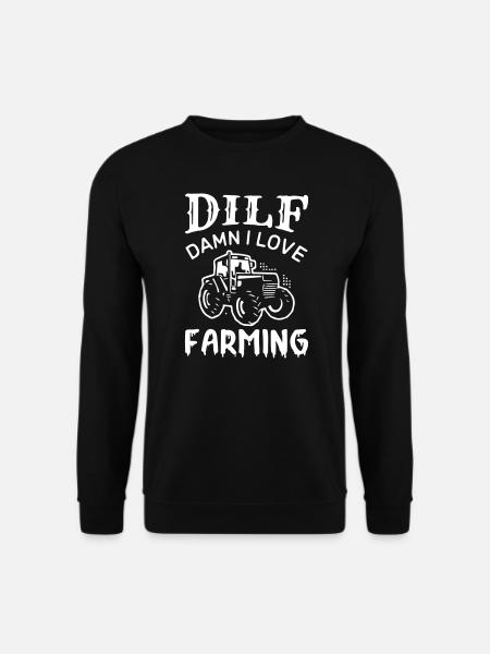Damn I Love Farming - Sweat-shirt Unisexe - noir