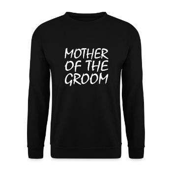 Mother of the groom - Sweat-shirt Unisexe - noir - Devant - Alina (178cm) & Michal (187cm)