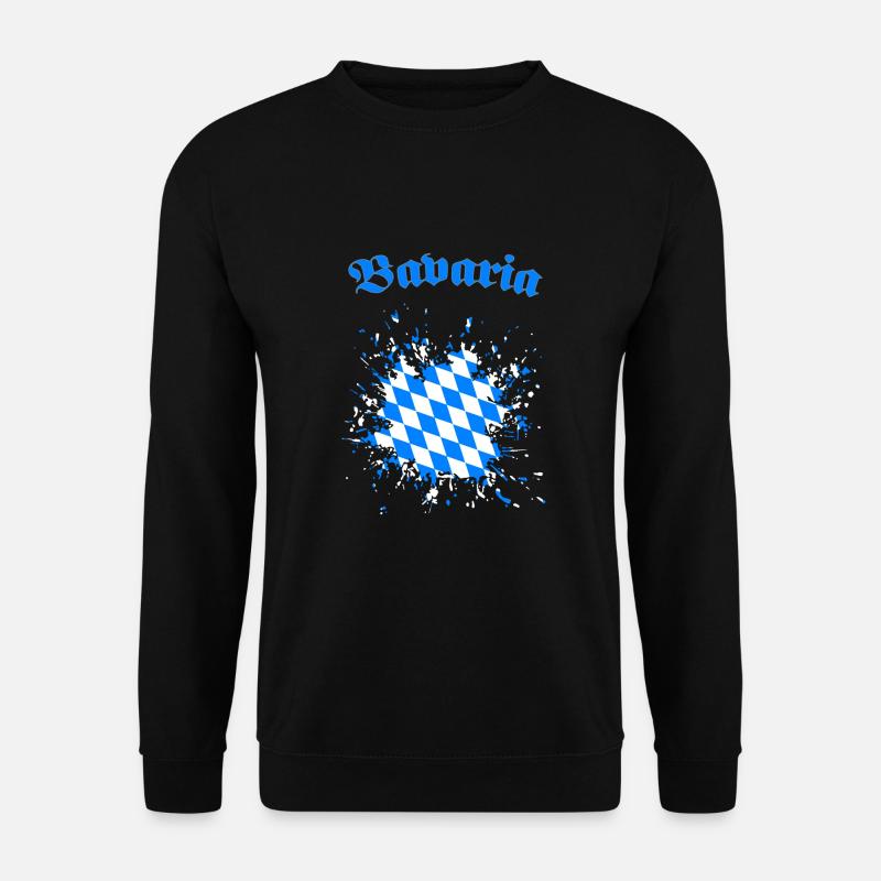 Bavaria Bayern Maske - Unisex Pullover - Schwarz