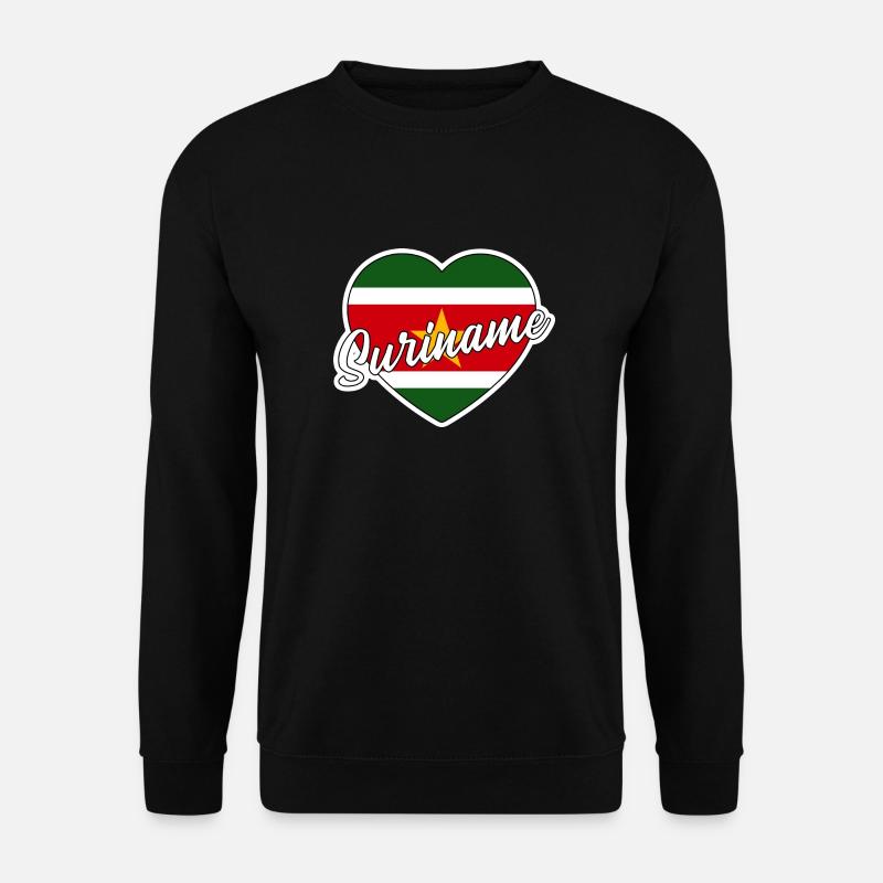 Suriname - Unisex Pullover - Schwarz