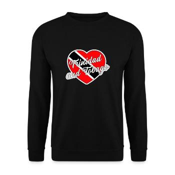 Trinité-et-Tobago - Sweat-shirt Unisexe - noir - Devant - Alina (178cm) & Michal (187cm)