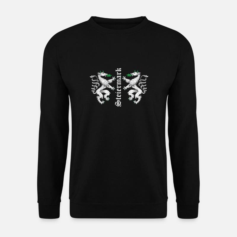 Steiermark Wappen - Unisex Pullover - Schwarz
