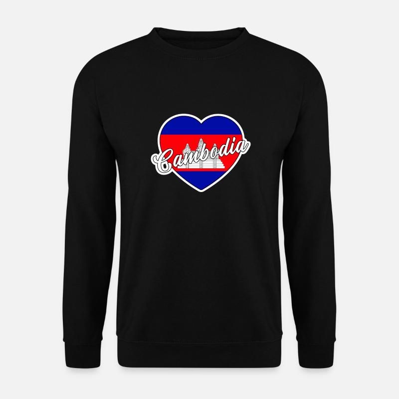 Cambodia - Unisex Sweatshirt - black
