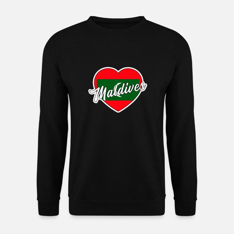 Malediven - Unisex Pullover - Schwarz
