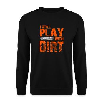 C'est quelque chose pour les agriculteurs - Sweat-shirt Unisexe - noir - Devant - Alina (178cm) & Michal (187cm)