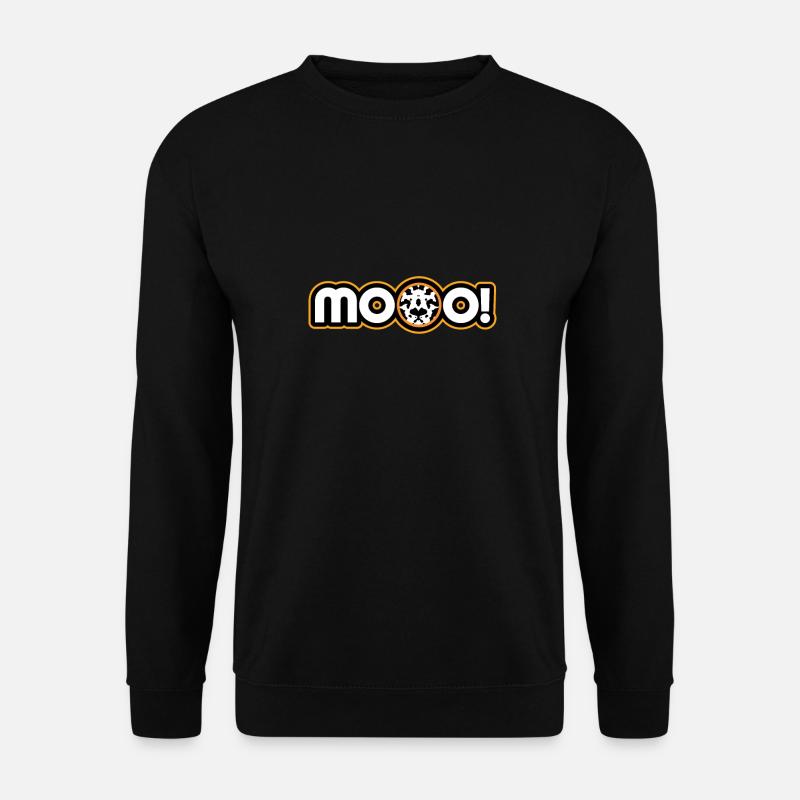 vache - Sweat-shirt Unisexe - noir