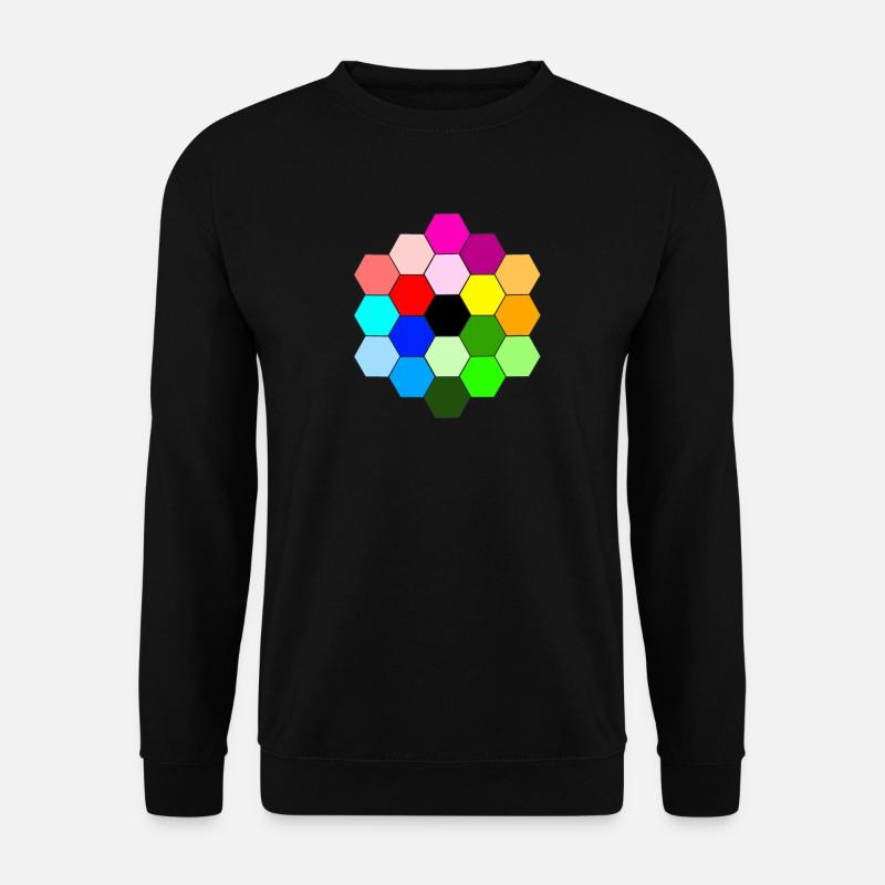 JamesWebb Teleskop colorful - Unisex Pullover - Schwarz