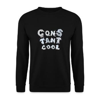 constant cool - Unisex Pullover - Schwarz - Vorne - Alina (178cm) & Michal (187cm)