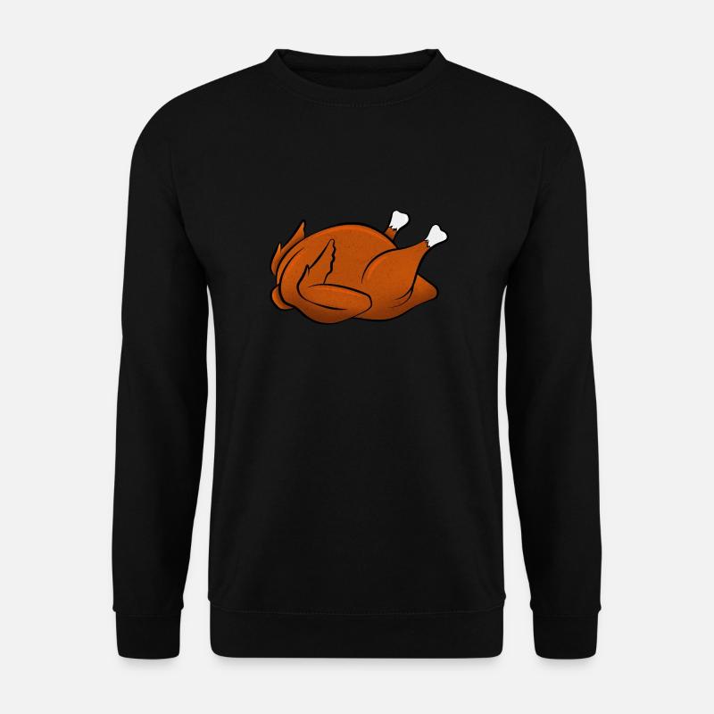Grillhähnchen - Unisex Pullover - Schwarz