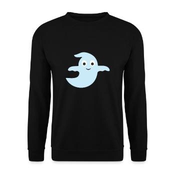 Geist - Unisex Pullover - Schwarz - Vorne - Alina (178cm) & Michal (187cm)