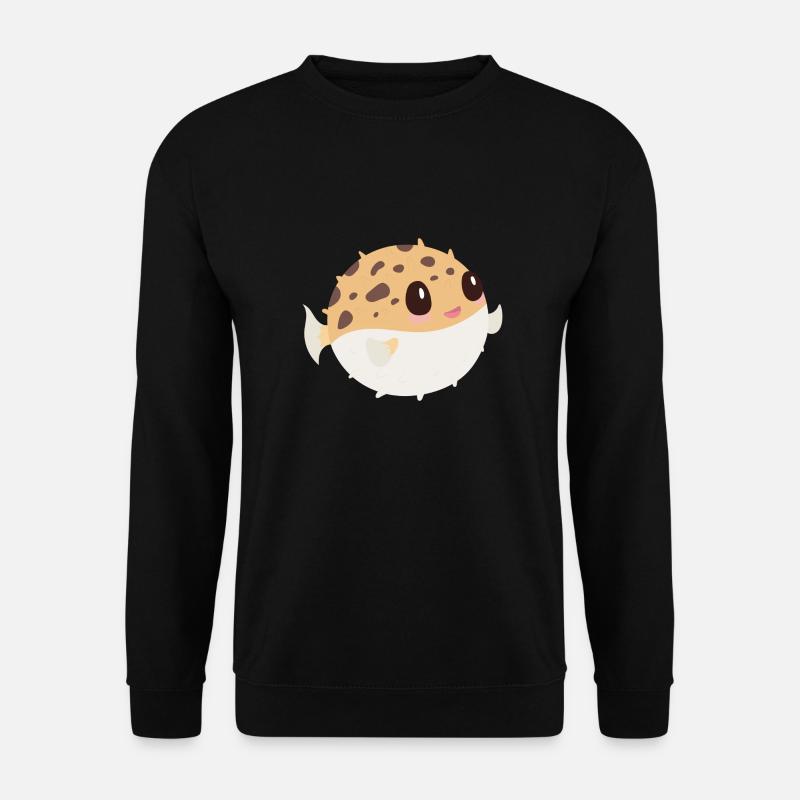Puffer fish - Unisex Sweatshirt - black