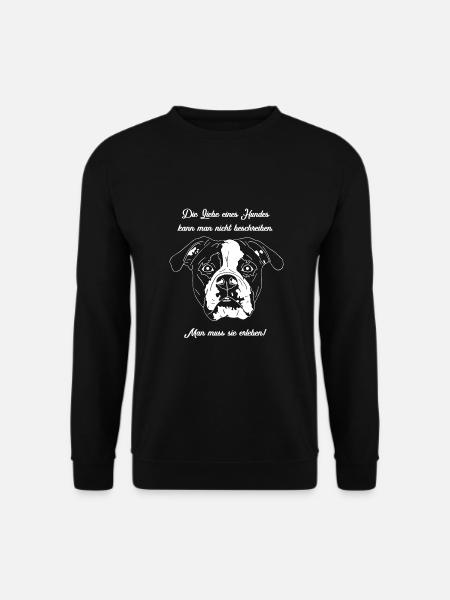 Old English Bulldog - Unisex Pullover - Schwarz
