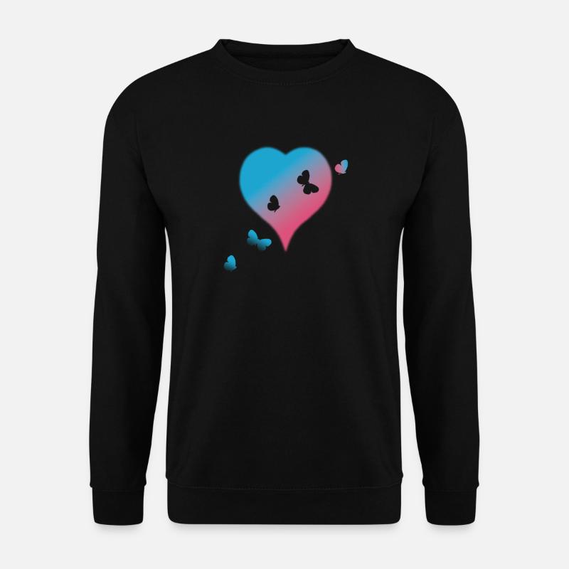 The flight of Psyche - Unisex Sweatshirt - black