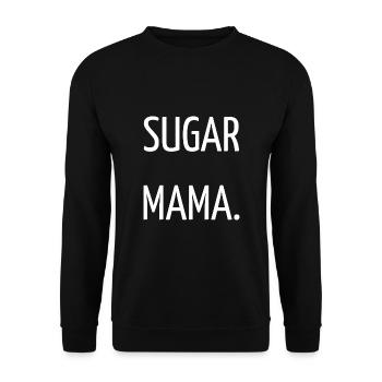 Sugar mama - Sweat-shirt Unisexe - noir - Devant - Alina (178cm) & Michal (187cm)