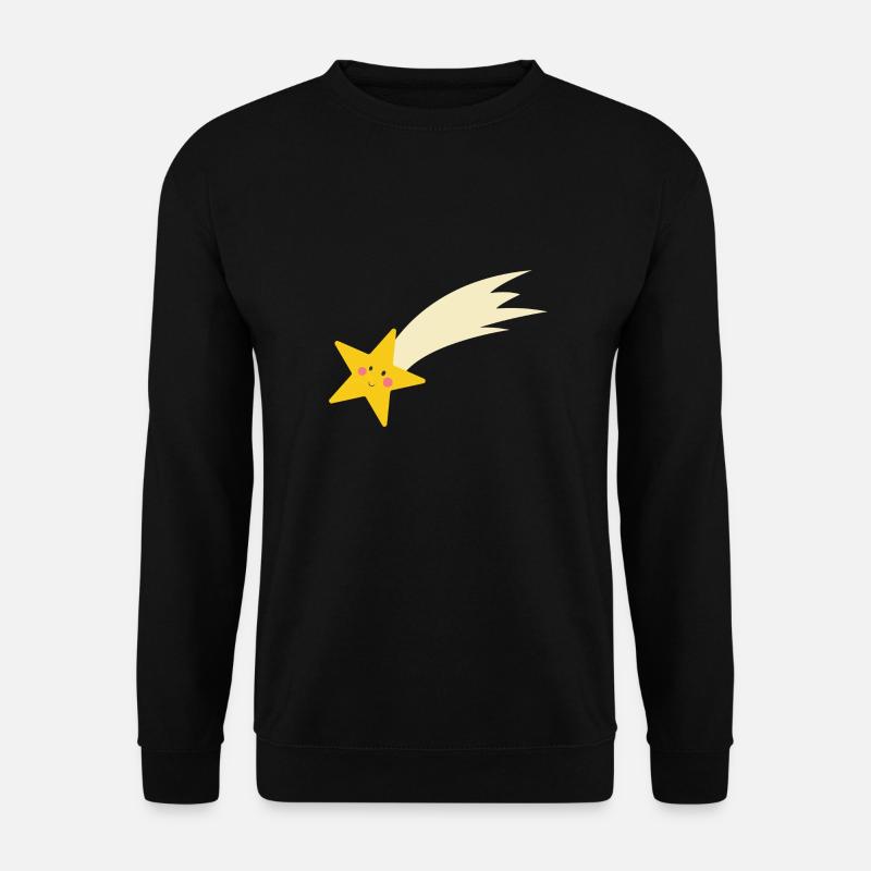 Sternschnuppe - Unisex Pullover - Schwarz