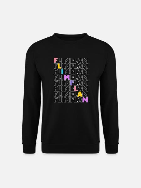 Flim Flam - Unisex Pullover - Schwarz