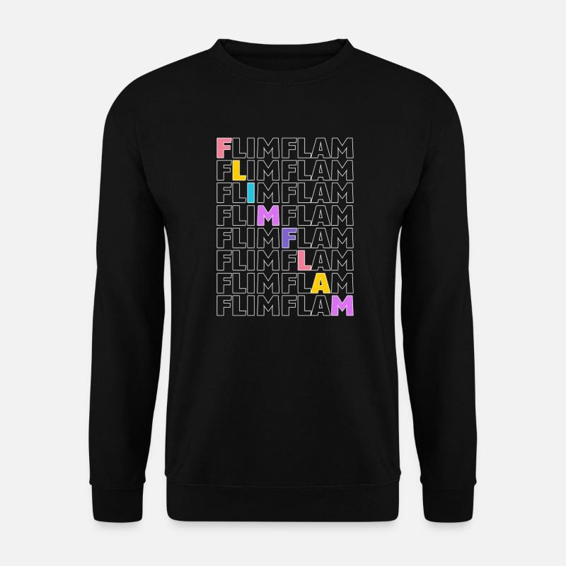 Flim Flam - Unisex Sweatshirt - black