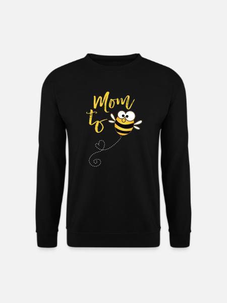 Maman à abeille - Sweat-shirt Unisexe - noir
