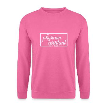 Adjoint au médecin Est. 2023 Cadeau de fin d’études - Sweat-shirt Unisexe - rose - Devant