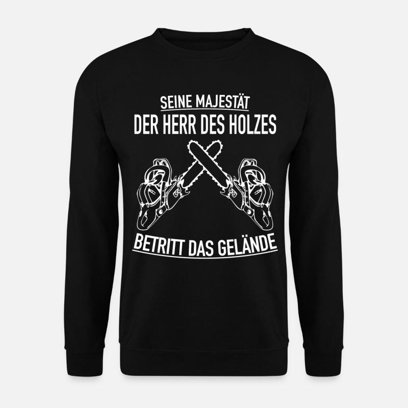 WOOD HM Excellence entre le composé - Sweat-shirt Unisexe - noir
