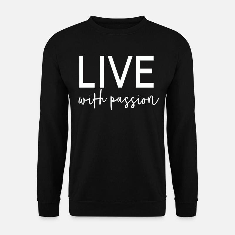 Lustige Sprüche Geschenkidee - Unisex Pullover - Schwarz