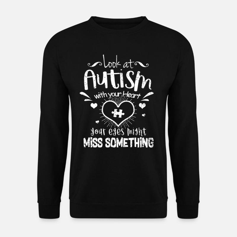 Autism - Unisex Sweatshirt - black