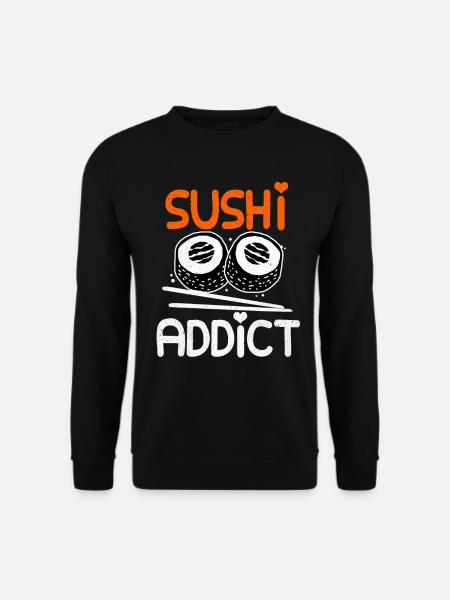 Sushi - Unisex Pullover - Schwarz