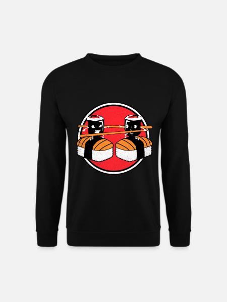 Sushi - Sweat-shirt Unisexe - noir