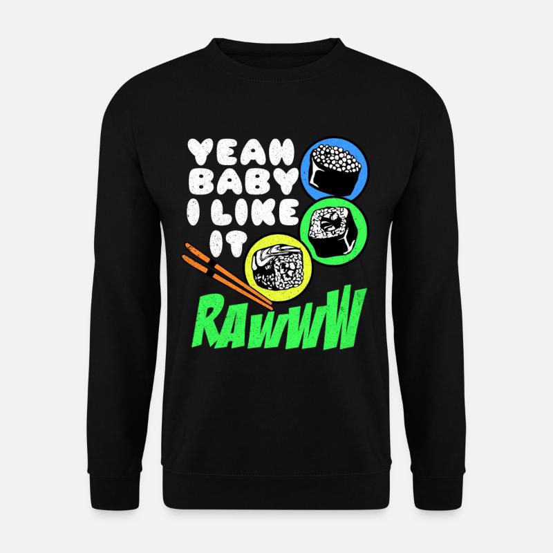 Sushi - Unisex Pullover - Schwarz