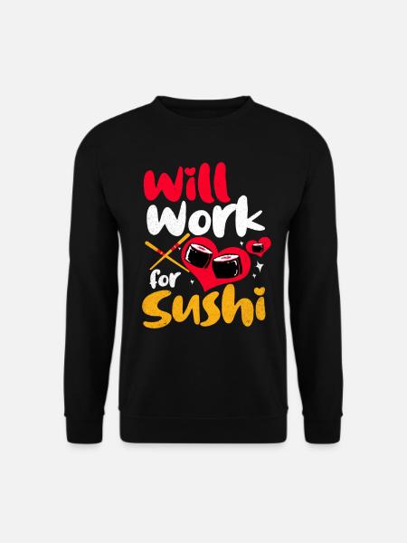 Sushi - Unisex Sweatshirt - black