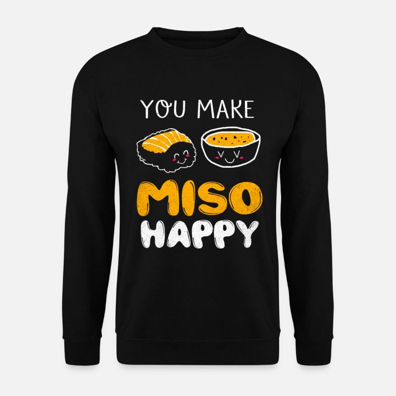 Sushi - Unisex Pullover - Schwarz