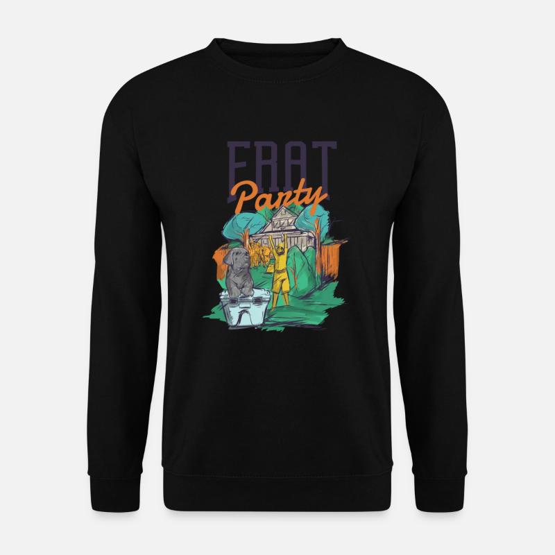 Frat Party - Student Party - Unisex Sweatshirt - black