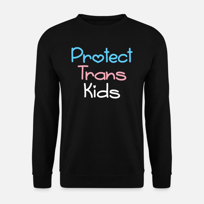 Schützen Sie Transgender Kinder - Unisex Pullover - Schwarz